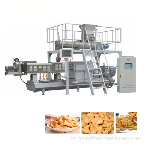 Máquina de palos crujientes de papas fritas y cornetas